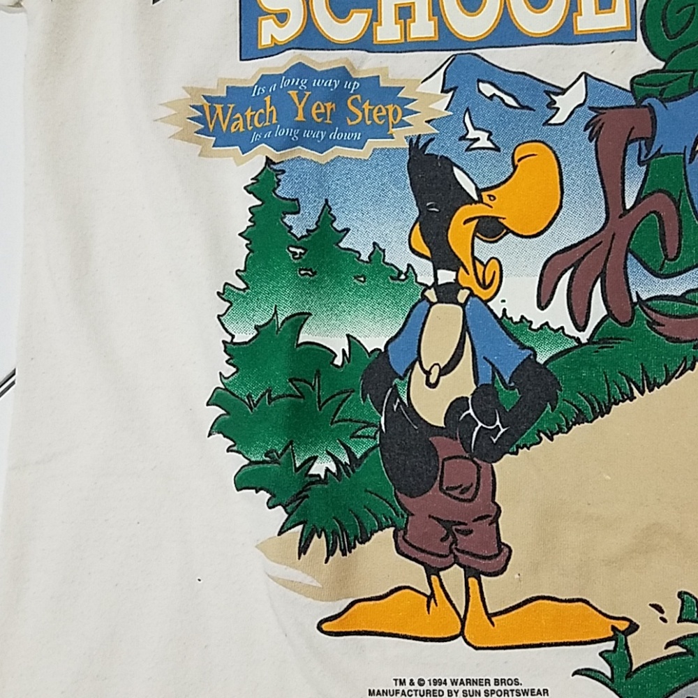 1994 Vintage Looney Tunes Tee p30 - Picture 5 of 8